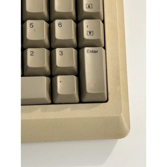 Apple Numeric Keypad & Cable for Macintosh 128k 512k Mac Plus RARE Vintage M0120
